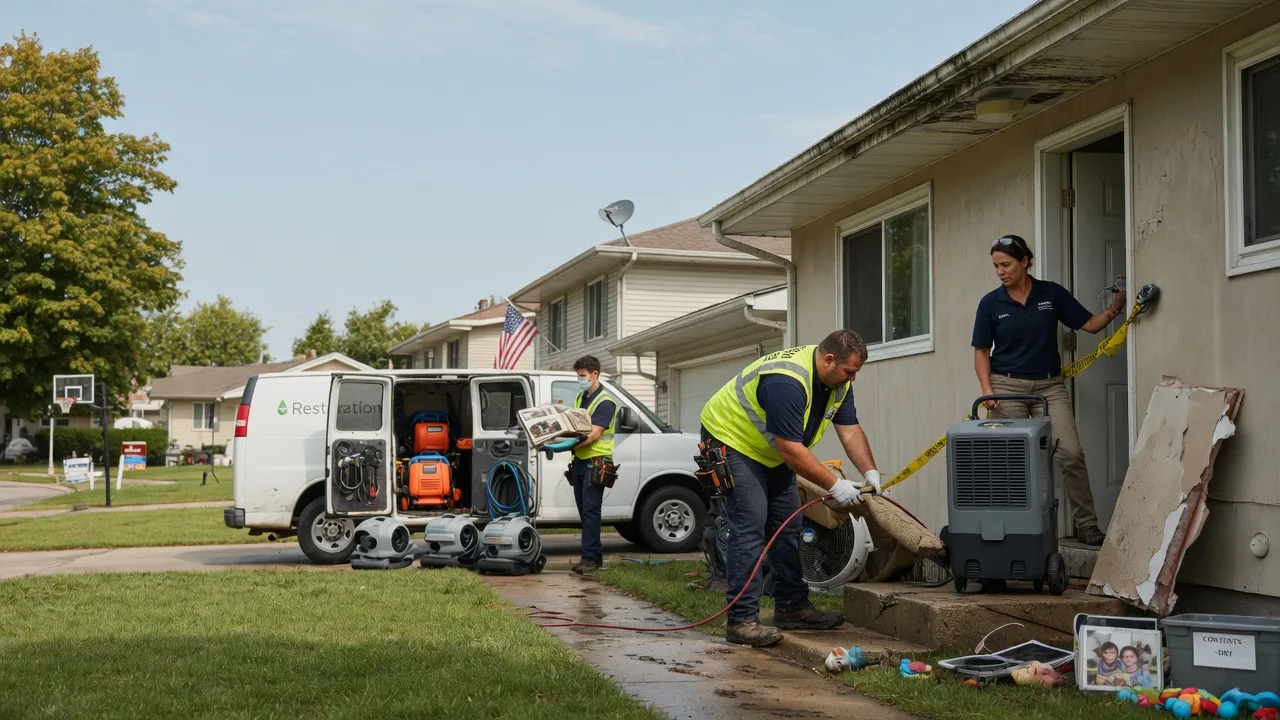 Water Damage Restoration in Abington, MA near me